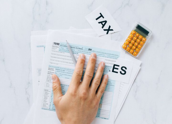 Accountant preparing a Kenyan tax return