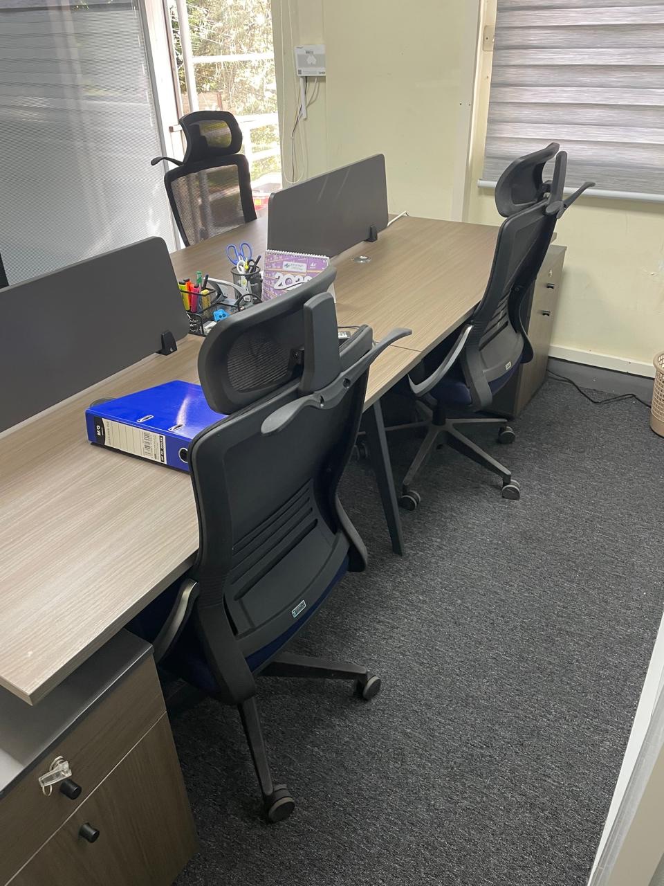 The Wakairu accounting team workspace in Milimani, Nairobi